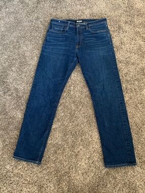 Revtown Automatic Decade Denim Jeans 35x32 Blue Dark Wash Stretch